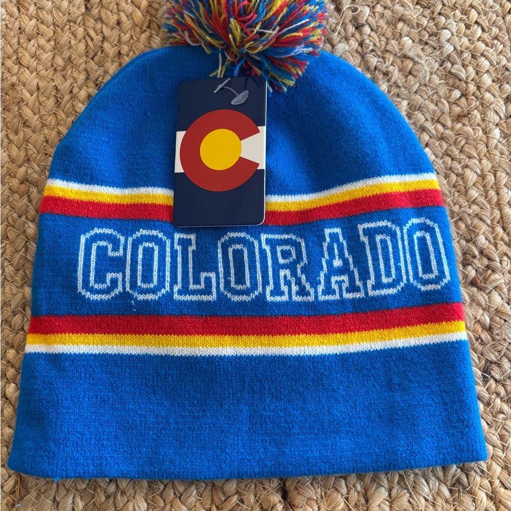 Gold Medal International‎ Colorado Pol Milton color ski hat One size NWT